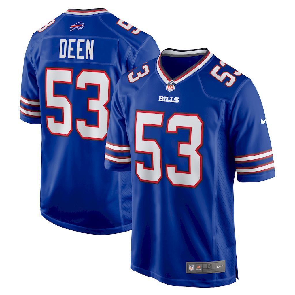 Mens Buffalo Bills Branson Deen Nike  Royal Game Jersey.jpg