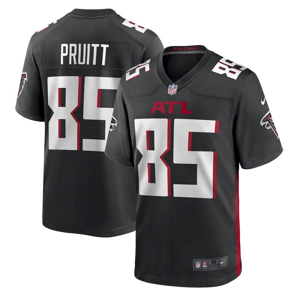 Mens Atlanta Falcons MyCole Pruitt Nike Black Game Player Jersey.jpg