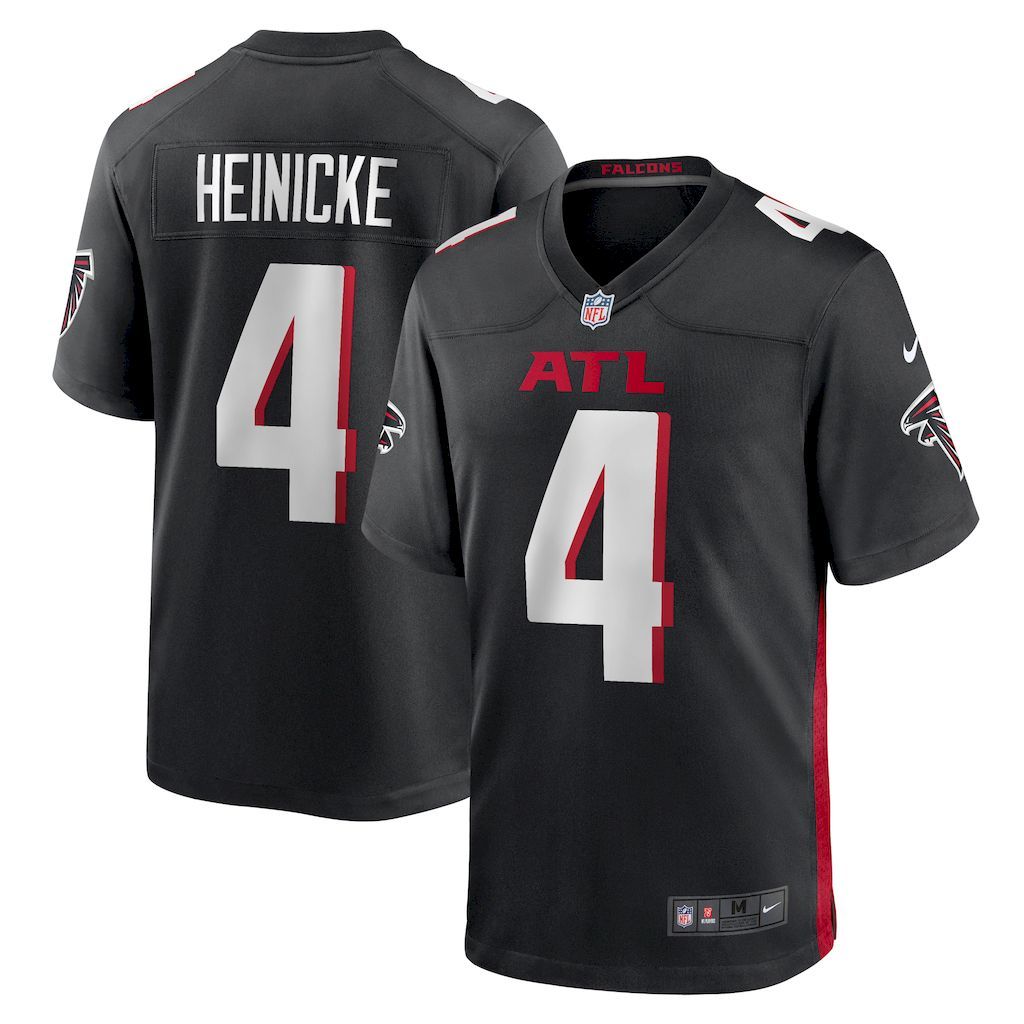 Mens Atlanta Falcons Taylor Heinicke Nike Black Game Player Jerse.jpg