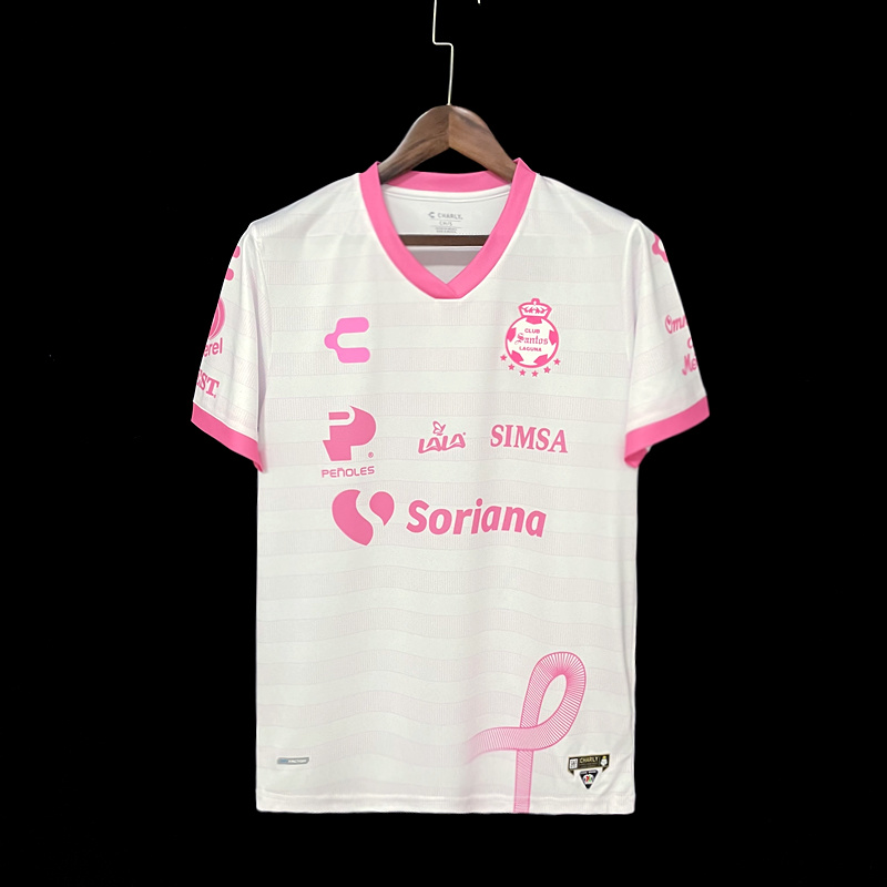 21/22 Santos Special Edition Pink White S-XXL