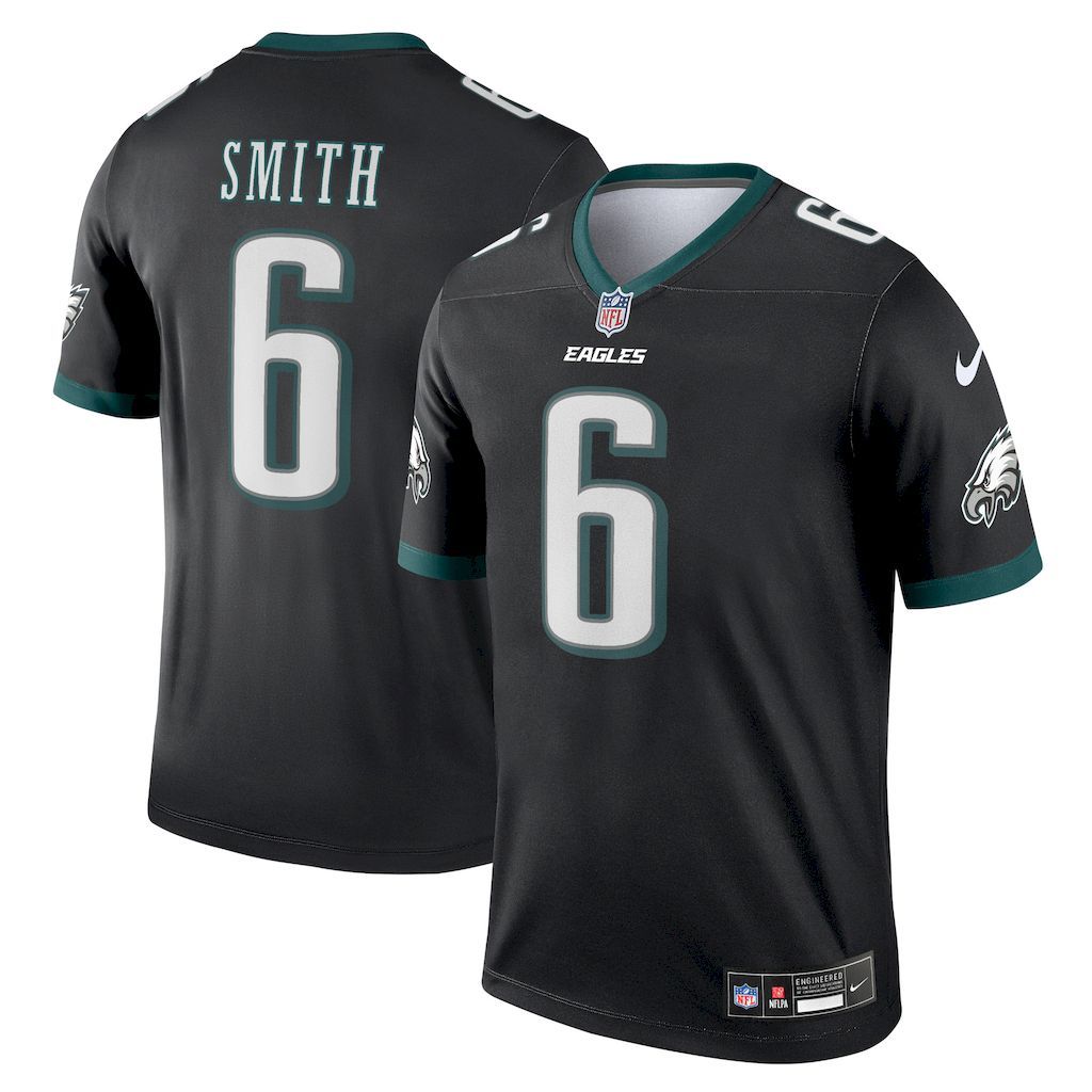 Mens Philadelphia Eagles DeVonta Smith Nike Black Legend Jersey.jpg