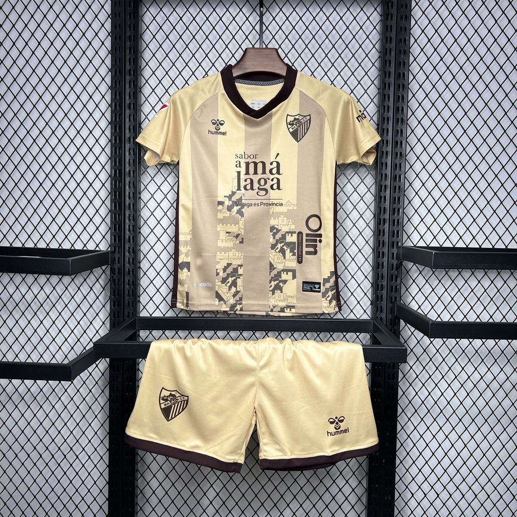Malaga 2024/25 Thirds Away Kids Kit