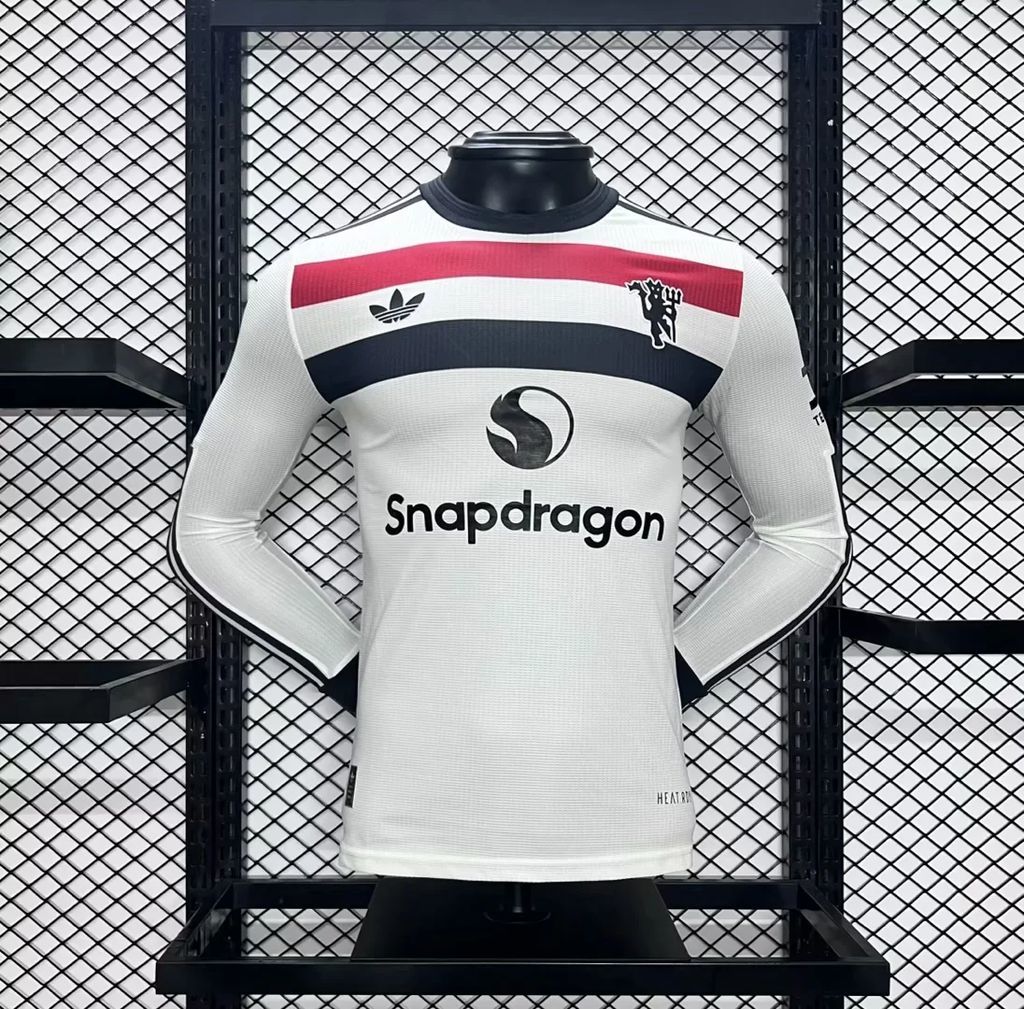 Manchester United 2024/25 Third Away Long Sleeves Jersey Player Version S-XXL