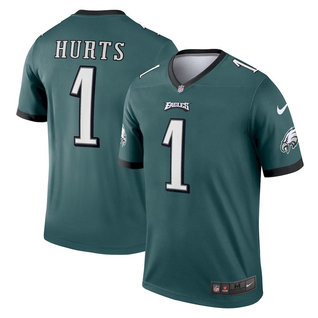 Mens Philadelphia Eagles Jalen Hurts Nike Midnight Green Legend J.jpg