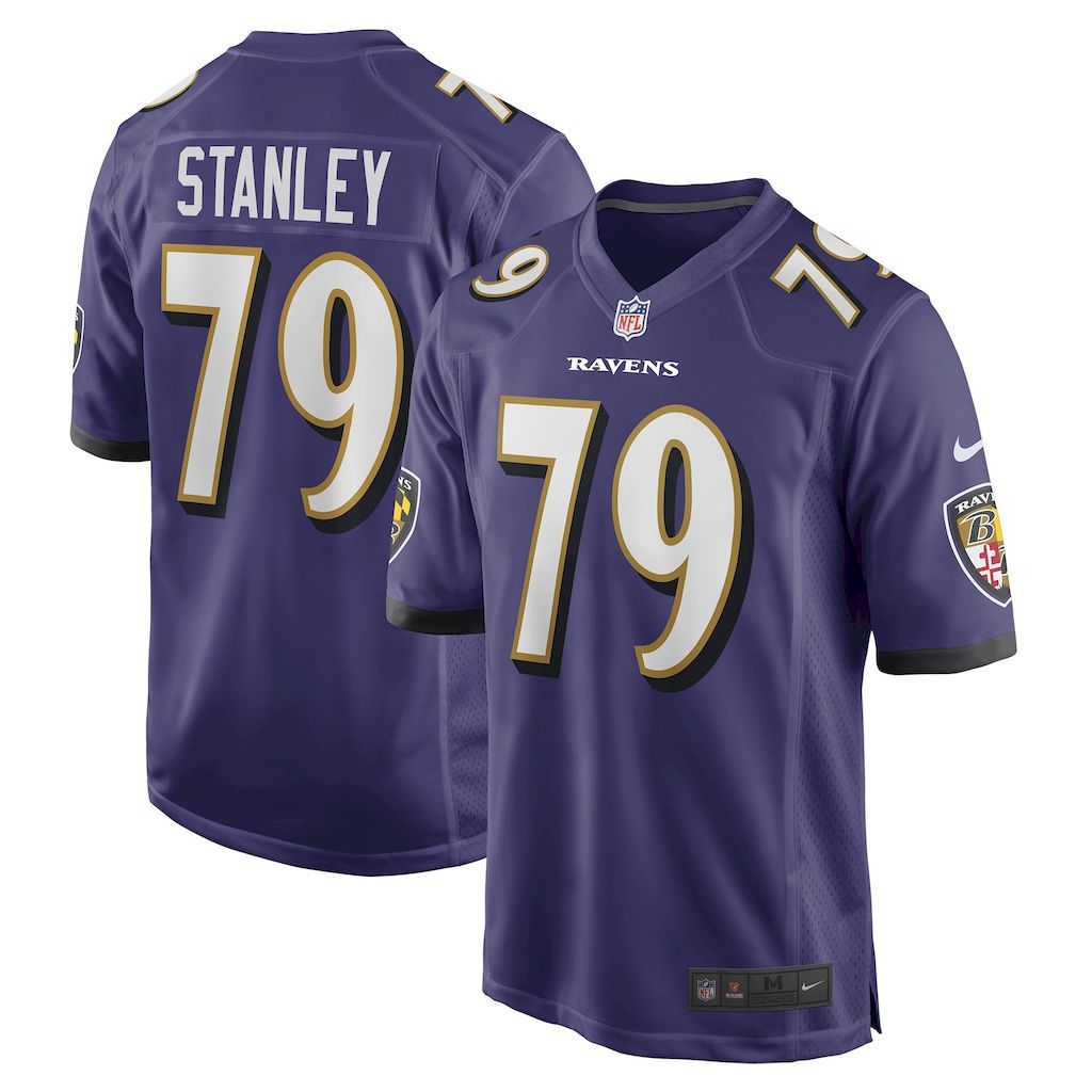 Mens Baltimore Ravens Ronnie Stanley Nike Purple Game Jersey.jpg