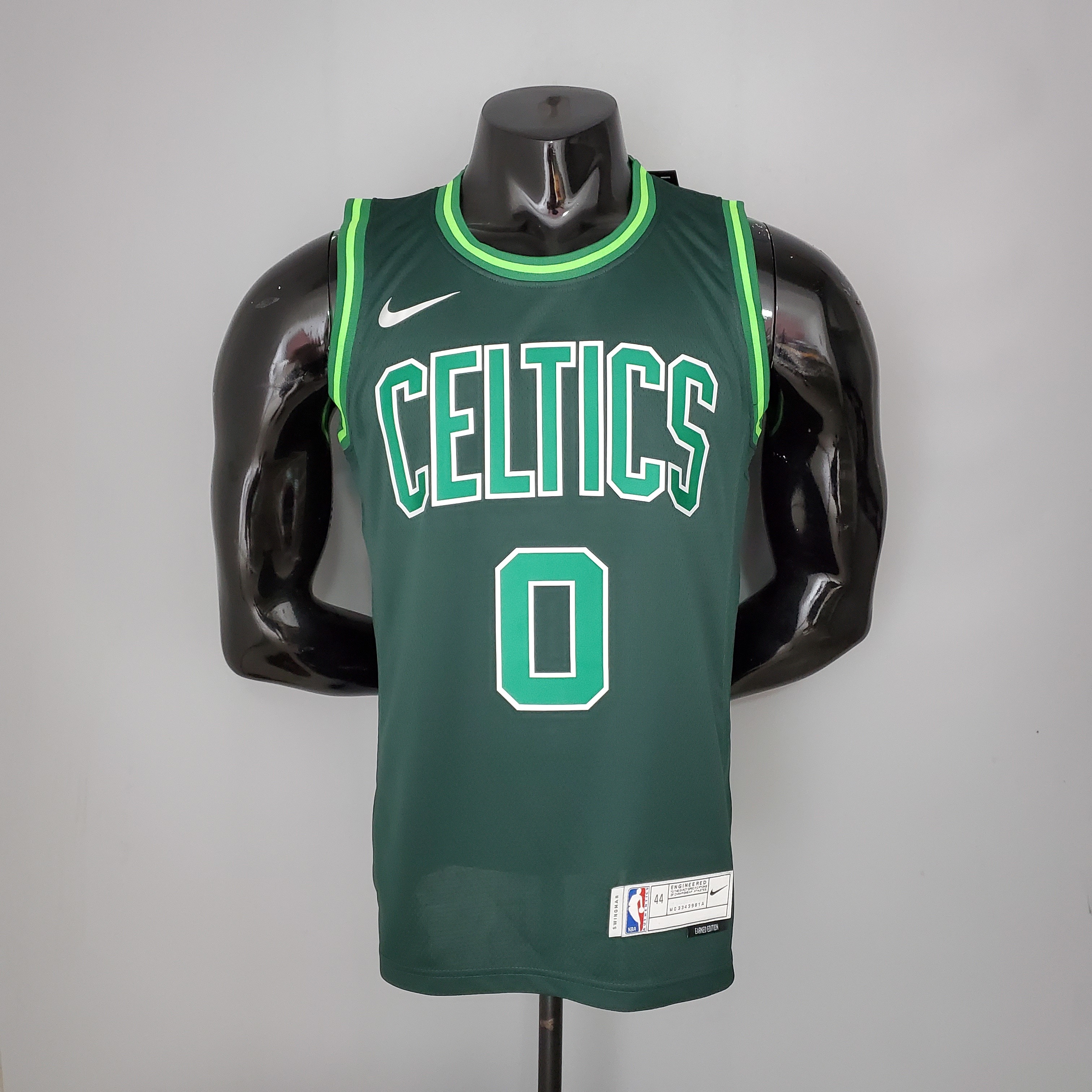 2021 TATUM #0 Celtics Bonus Edition Dark Green NBA Jersey S-XXL