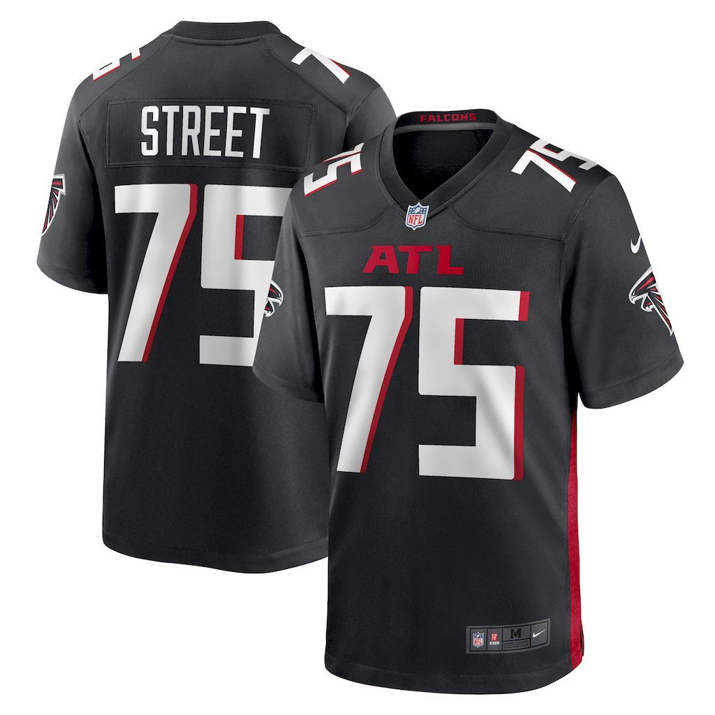 Mens Atlanta Falcons Kentavius Street Nike  Black  Game Jersey.jpg