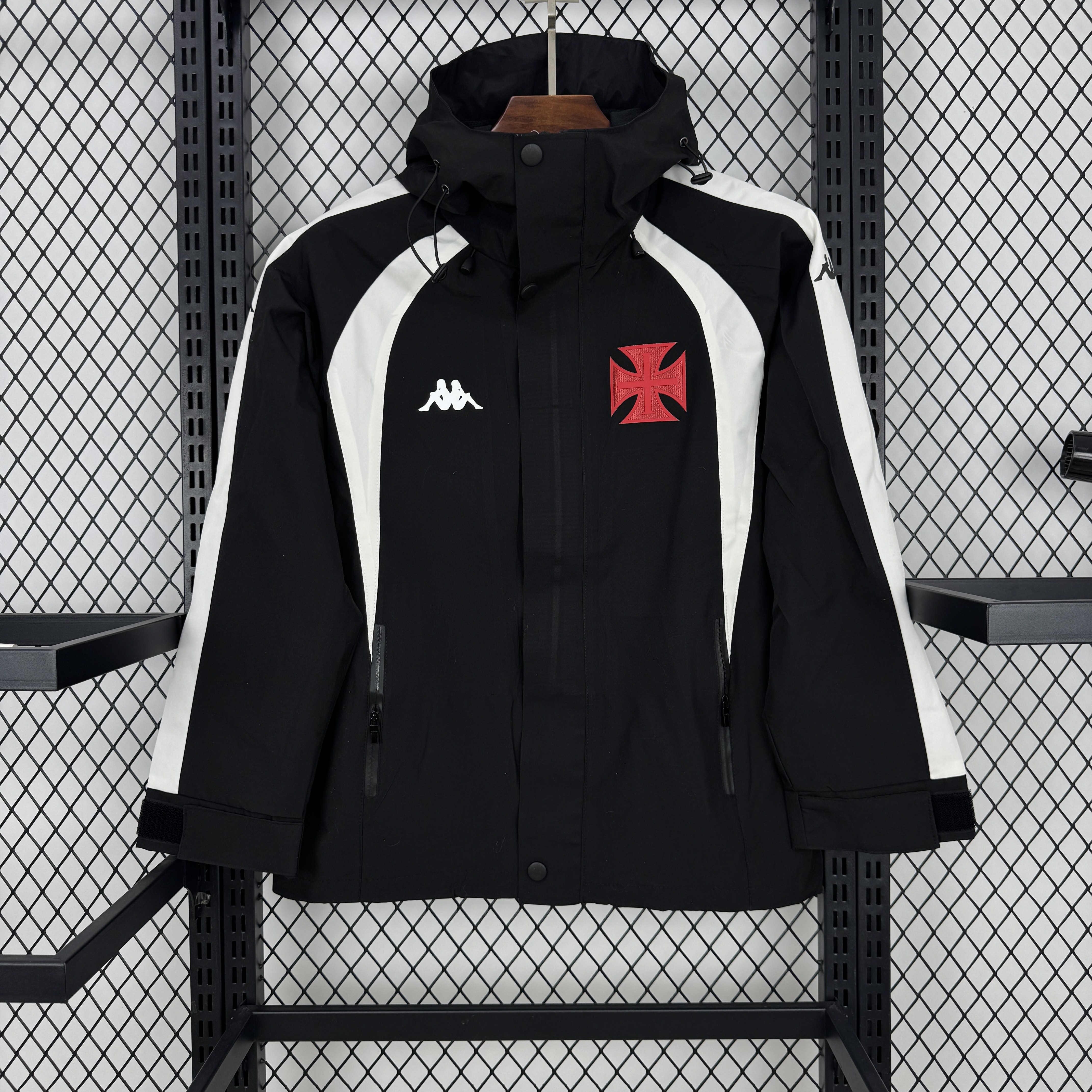 Vasco Da Gama 2024/25 Black Windbreaker