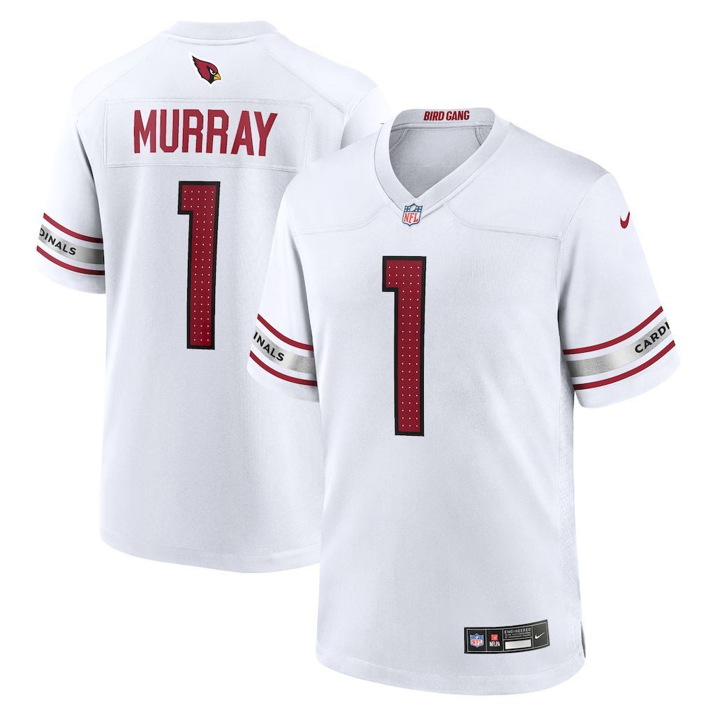 Mens Arizona Cardinals Kyler Murray Nike White Game Player Jersey.jpg