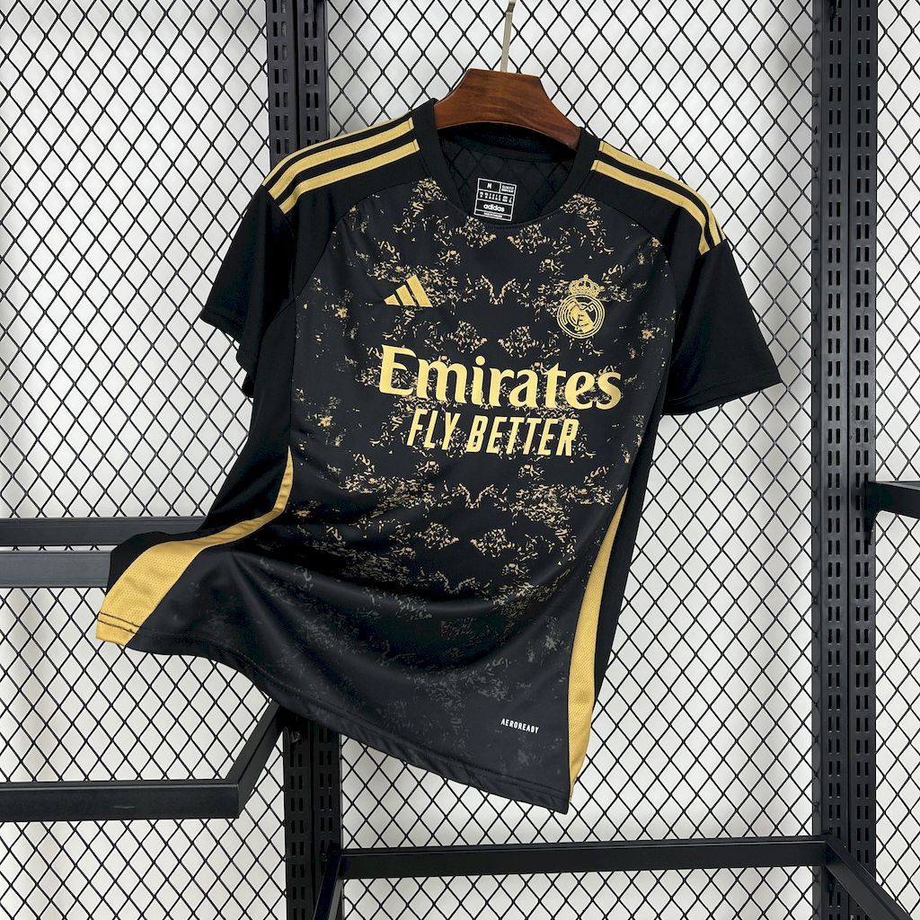 Real Madrid 2024/25 Black Special Edition Jersey