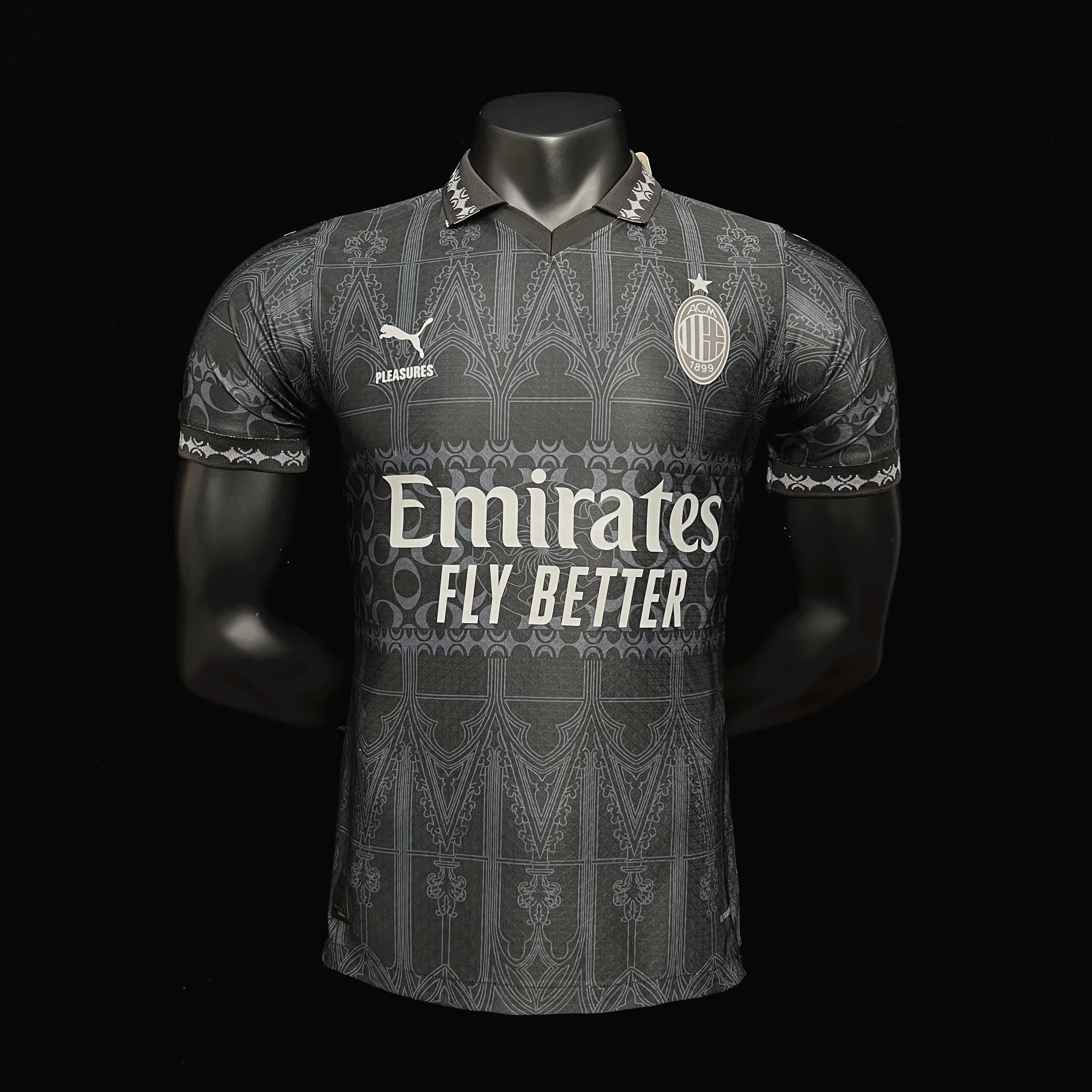 AC Milan 2024/25 Co-Branded Edition Jersey – Player Version S-XXXXL