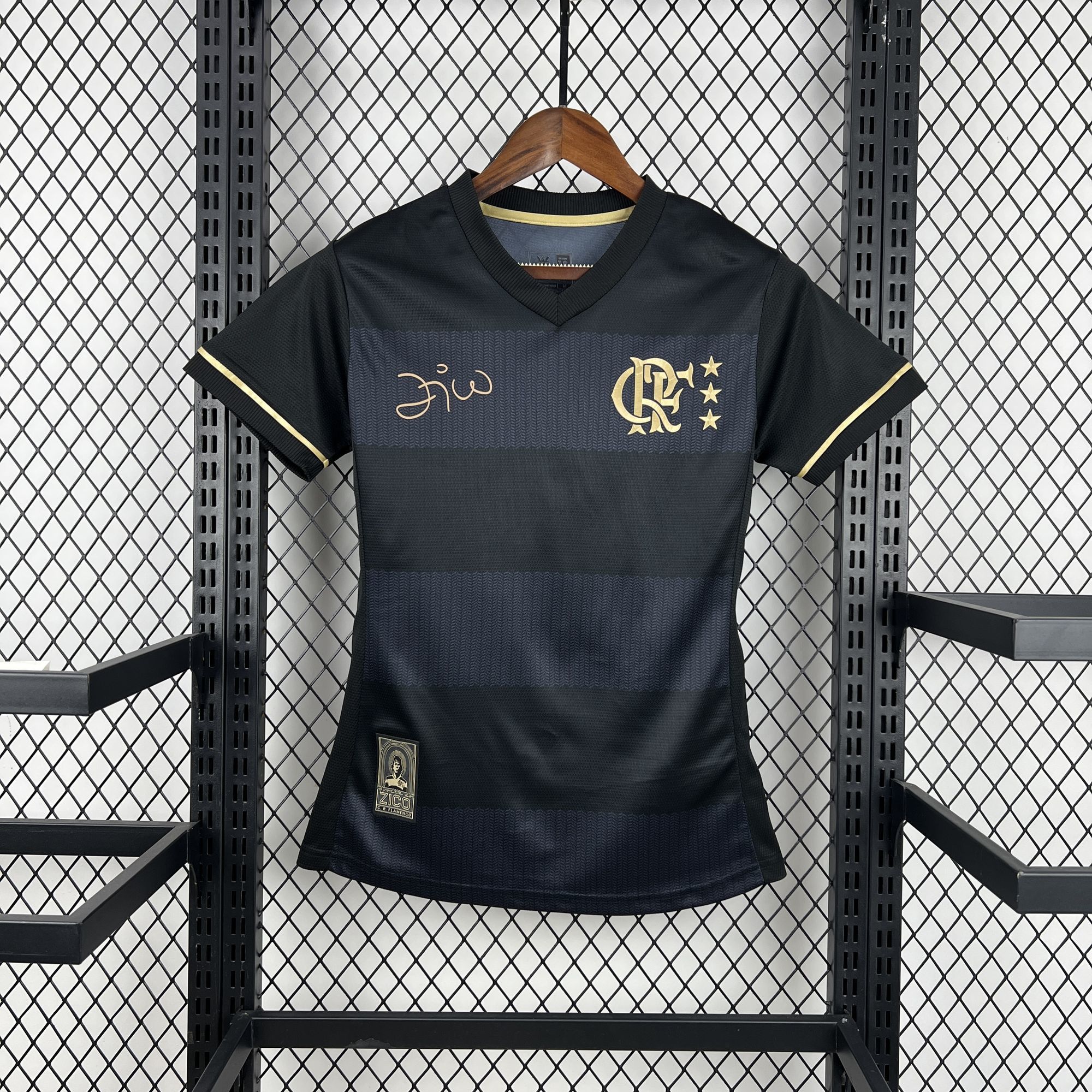 Womens Flamengo 2025/26 x Zico 1981 Retro Jersey