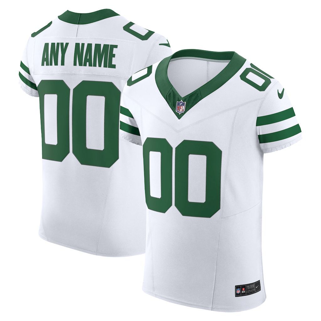 Mens New York Jets Nike White Vapor F.U.S.E. Elite Custom Jersey.jpg