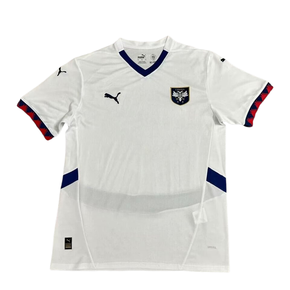 Serbia 2024/25 Euro Away Jersey S-XXL
