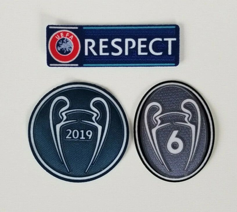 2019 Champions League Winner Liverpool Patch Set 2019-2020 Mohamed Sal.jpg