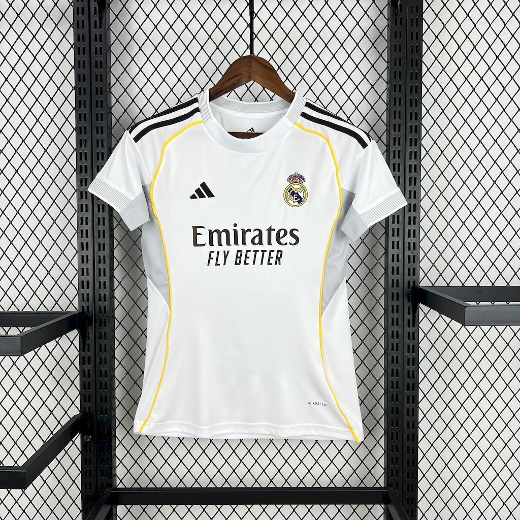 Real Madrid 2025/26 Home Womens Jersey