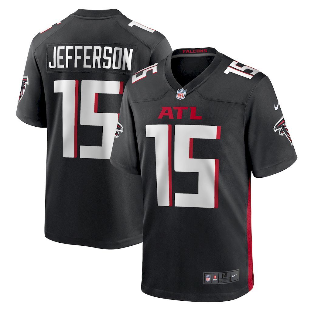Mens Atlanta Falcons Van Jefferson Nike  Black  Game Jersey.jpg