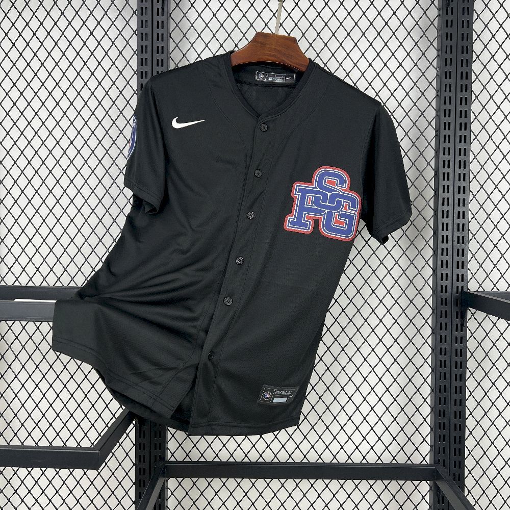Paris Saint-Germain 2025/26 US Pack Black Jersey