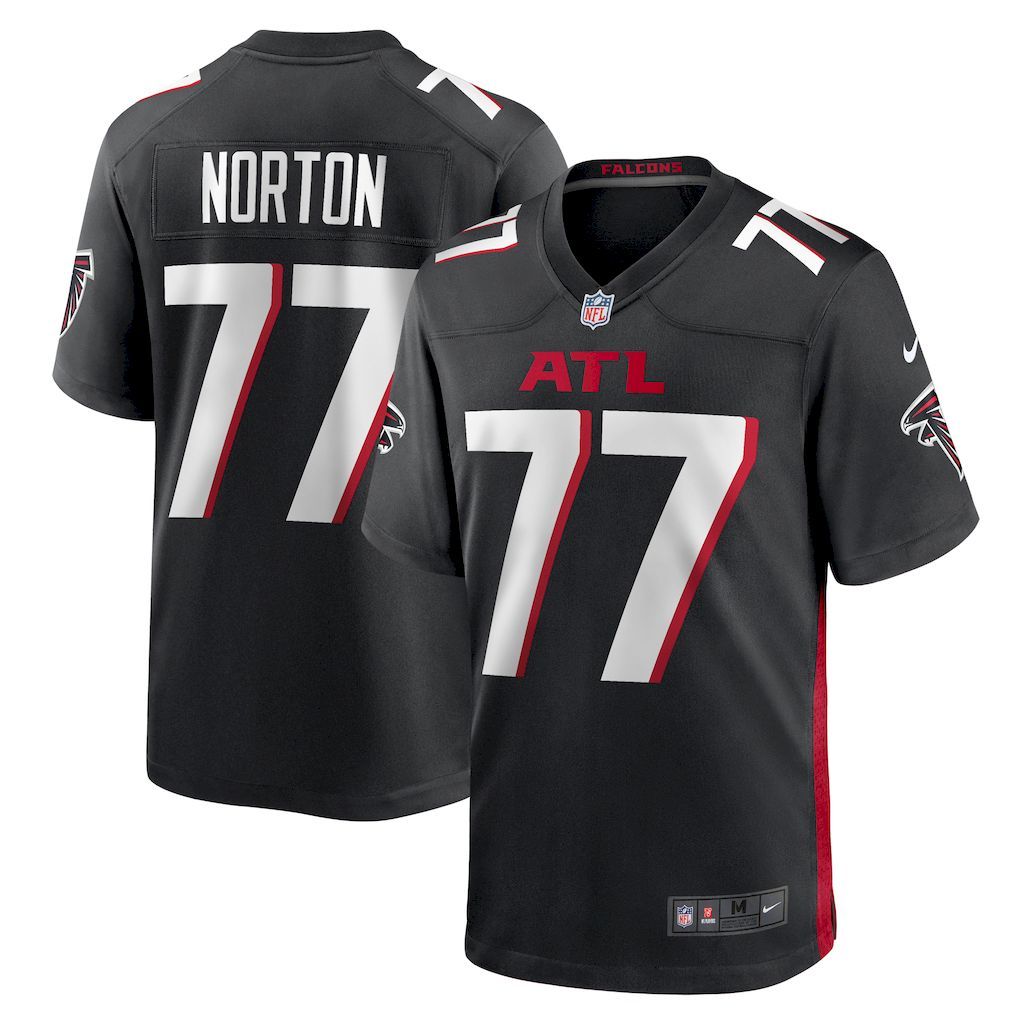 Mens Atlanta Falcons Storm Norton Nike  Black  Game Jersey.jpg