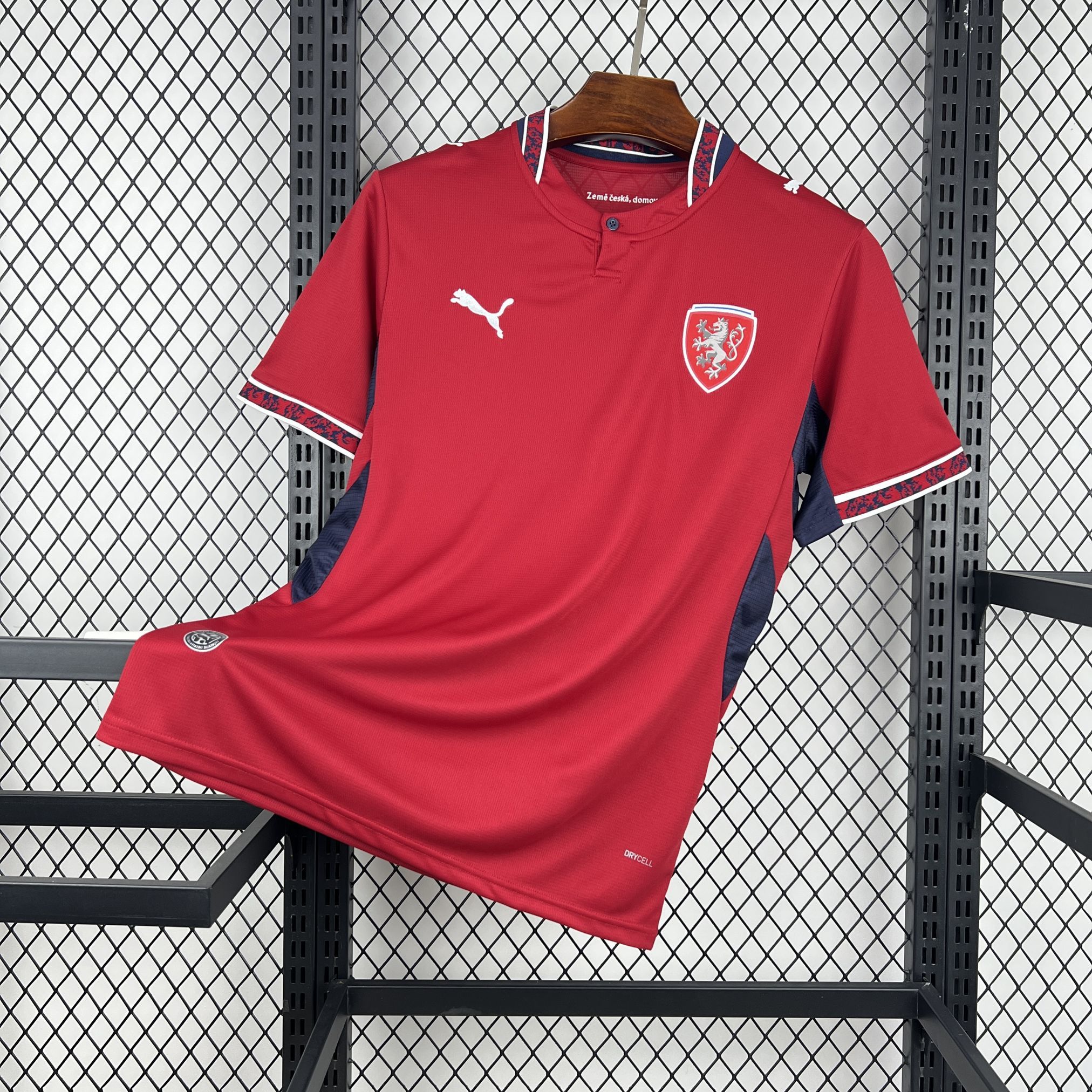 Mens Czech Republic 2026 World Cup Home Jersey