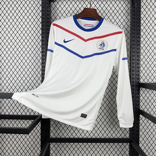 Retro France 2012 Away Long Sleeve Jersey