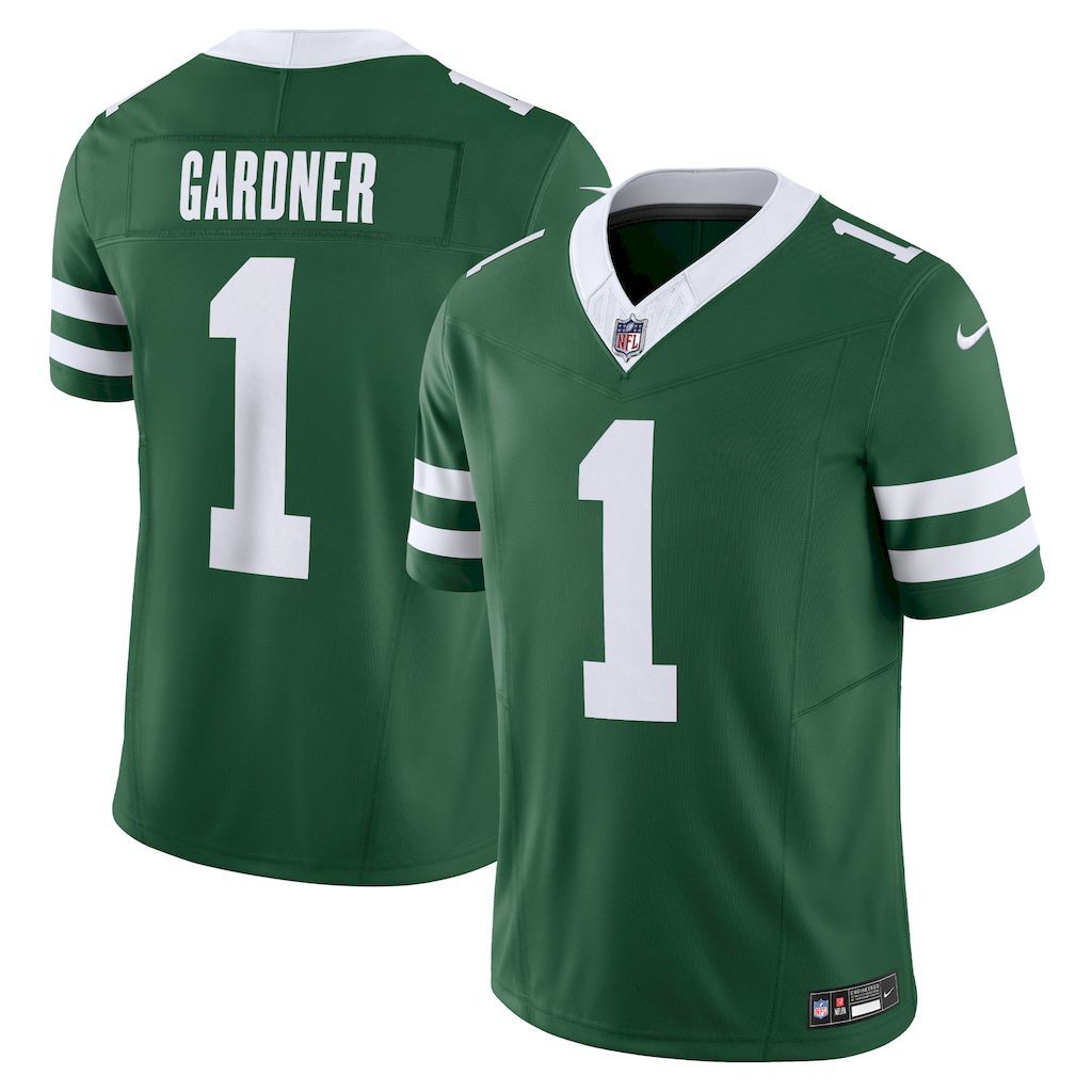 Mens New York Jets Ahmad Sauce Gardner Nike Legacy Green Vapor F..jpg