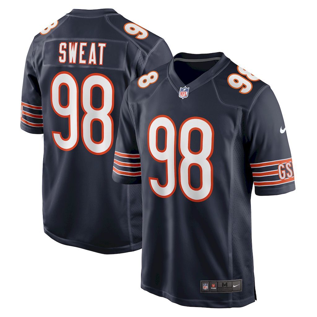 Mens Chicago Bears Montez Sweat Nike  Navy  Game Jersey.jpg