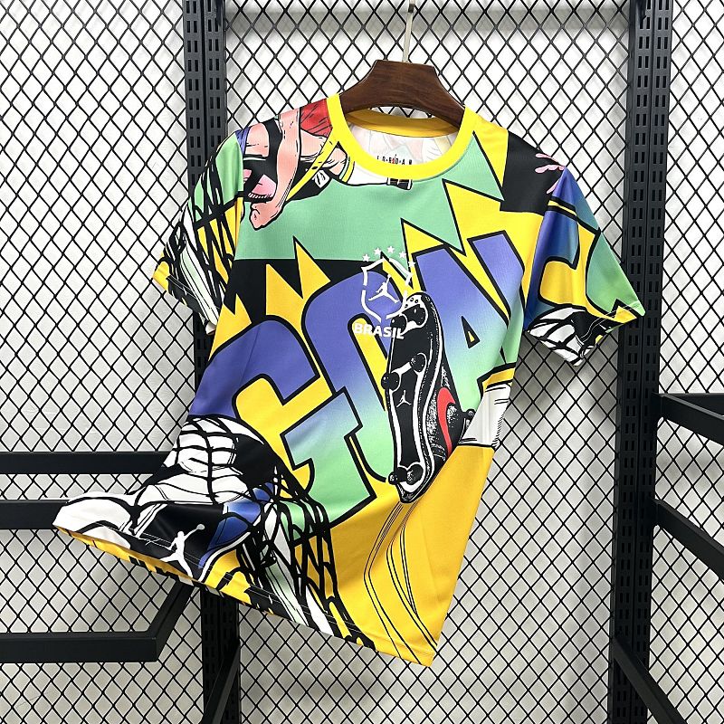 Mens Brazil 2026 Essentials Boxy Jersey