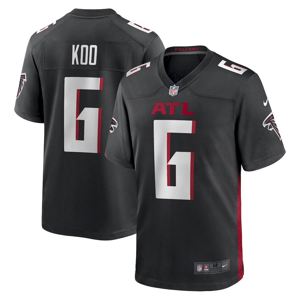 Mens Atlanta Falcons Younghoe Koo Nike Black Team Game Jersey.jpg