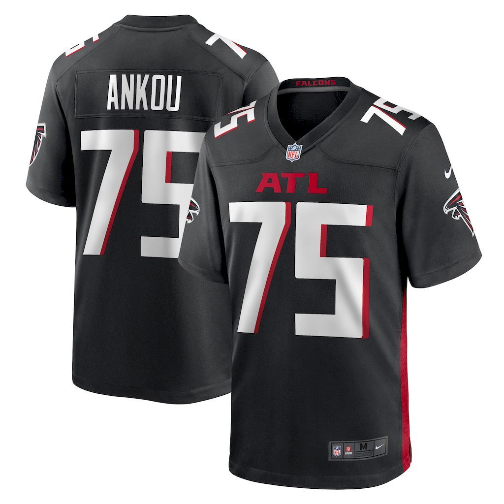Mens Atlanta Falcons Eli Ankou Nike  Black  Game Jersey.jpg