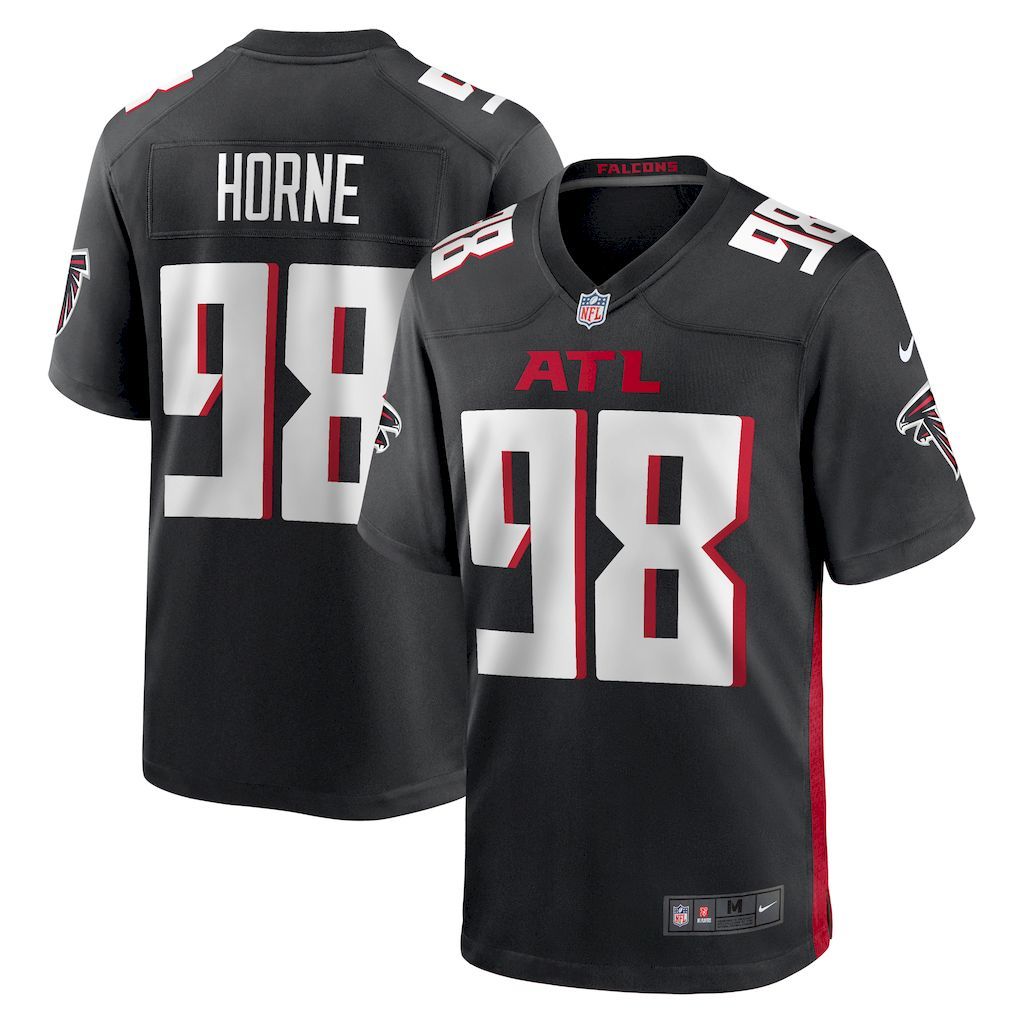 Mens Atlanta Falcons Timmy Horne Nike Black Game Player Jersey.jpg