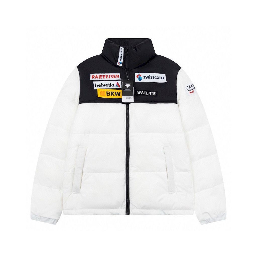 Descente X Audi Ski White Down Jacket