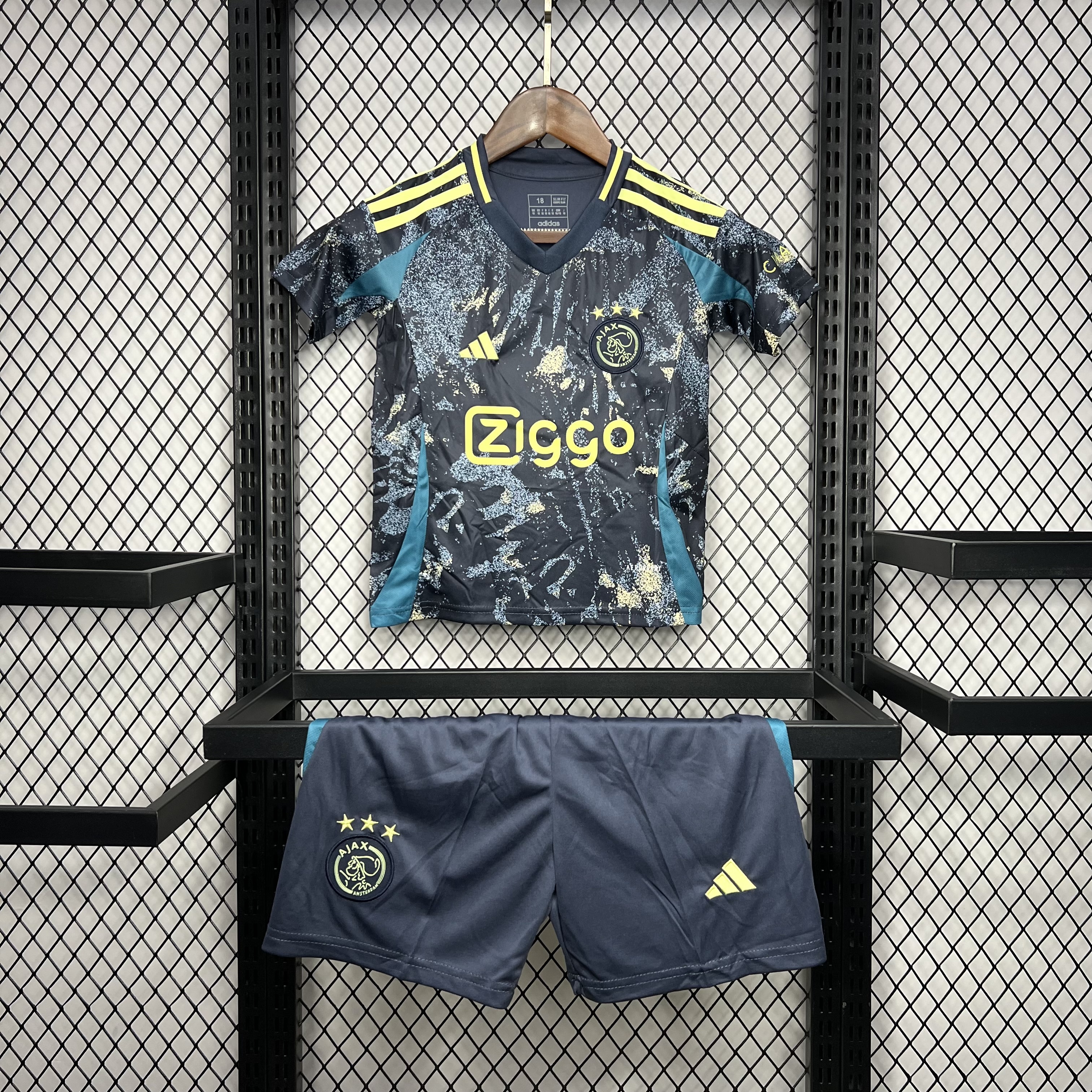 Ajax 2024/25 Away Kids Kit