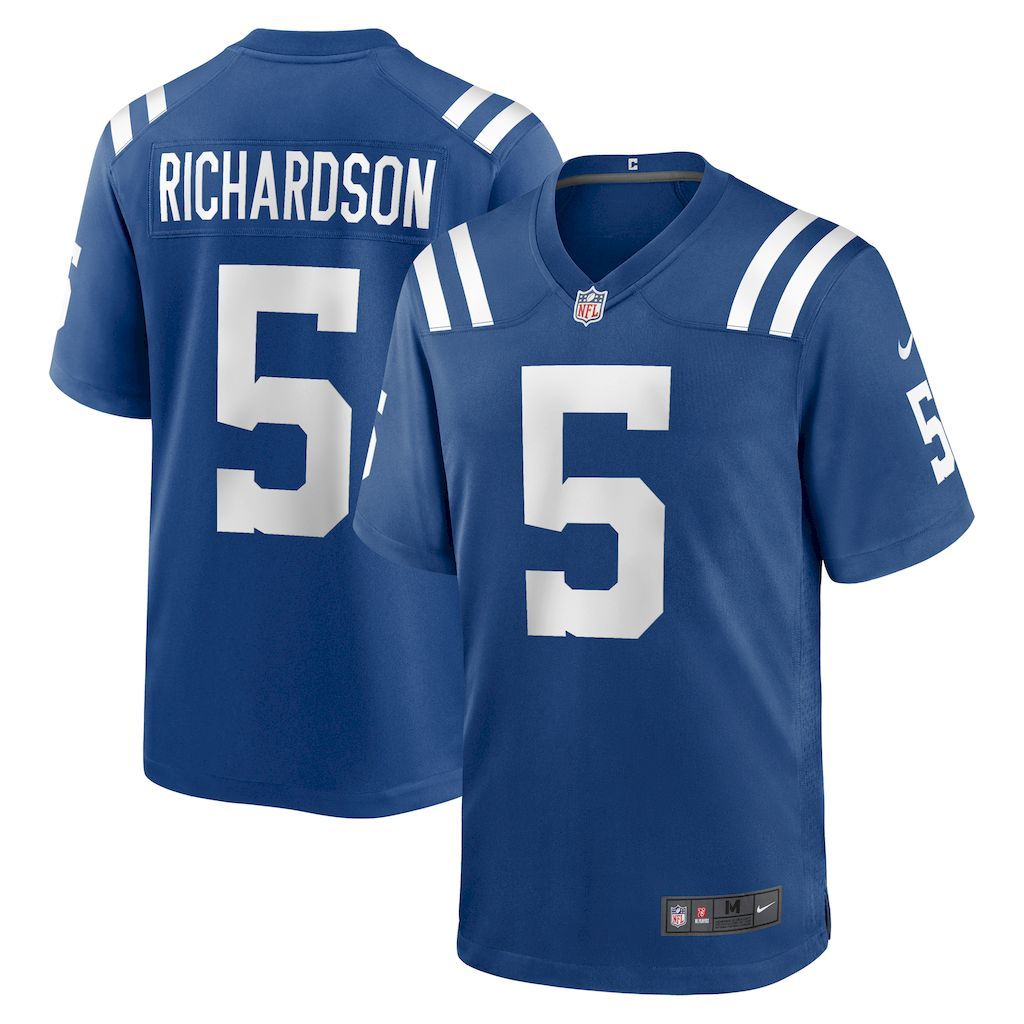 Mens Indianapolis Colts Anthony Richardson Nike Royal 2023 NFL Dr.jpg