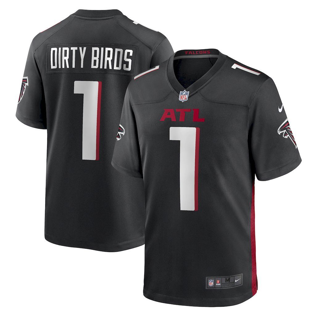 Mens Atlanta Falcons Dirty Birds Nike Black Game Jersey.jpg