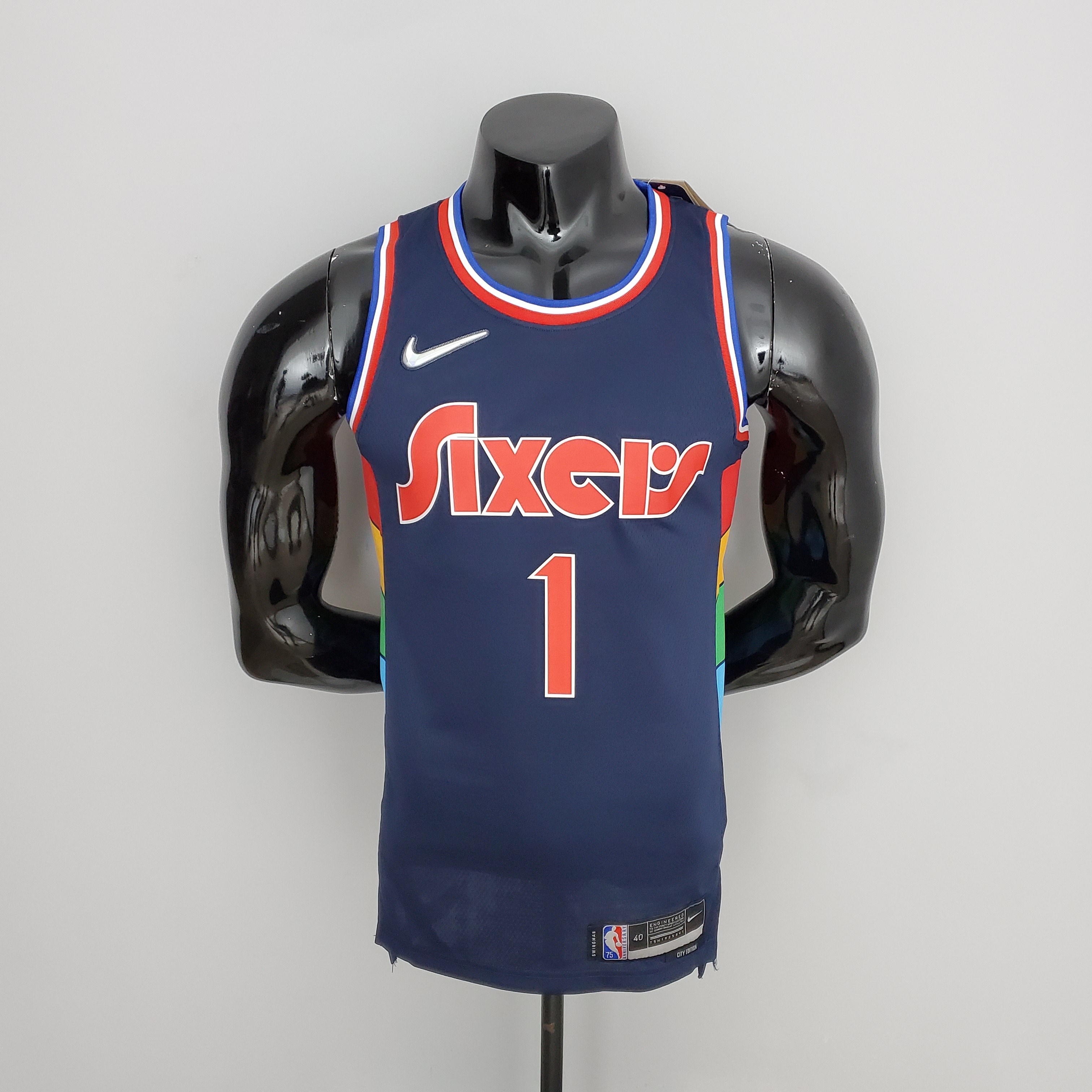 2022 76ers Harden #1 City Edition S-XXL
