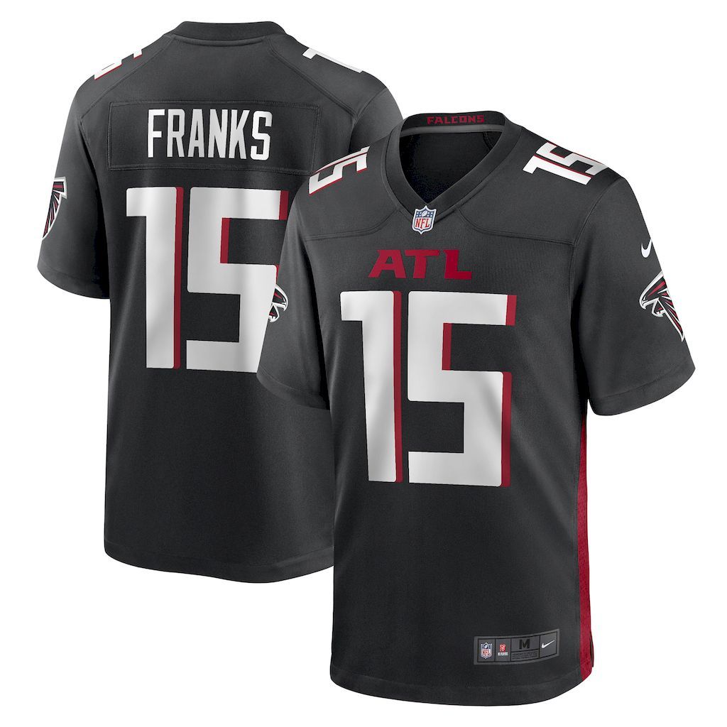 Mens Atlanta Falcons Feleipe Franks Nike Black Game Jersey.jpg