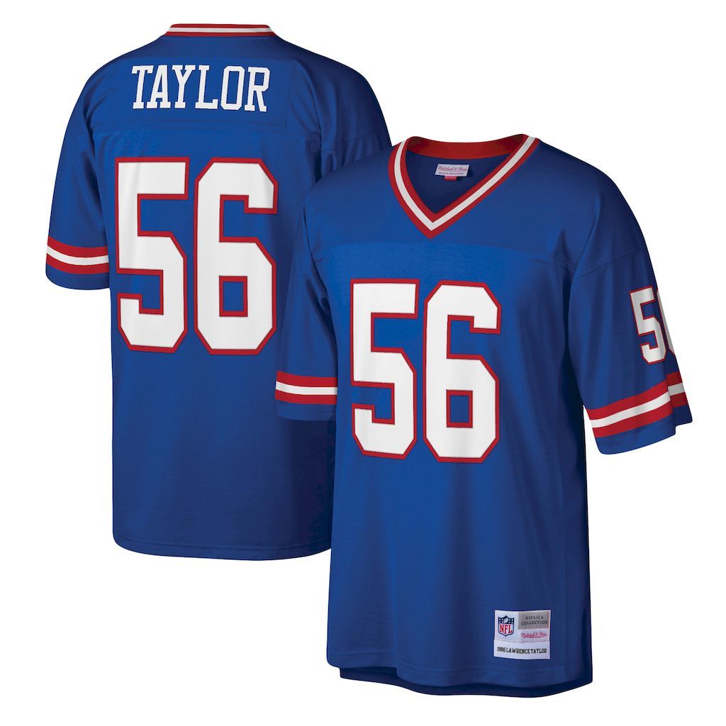 Mens New York Giants Lawrence Taylor Mitchell  Ness Royal Legacy.jpg