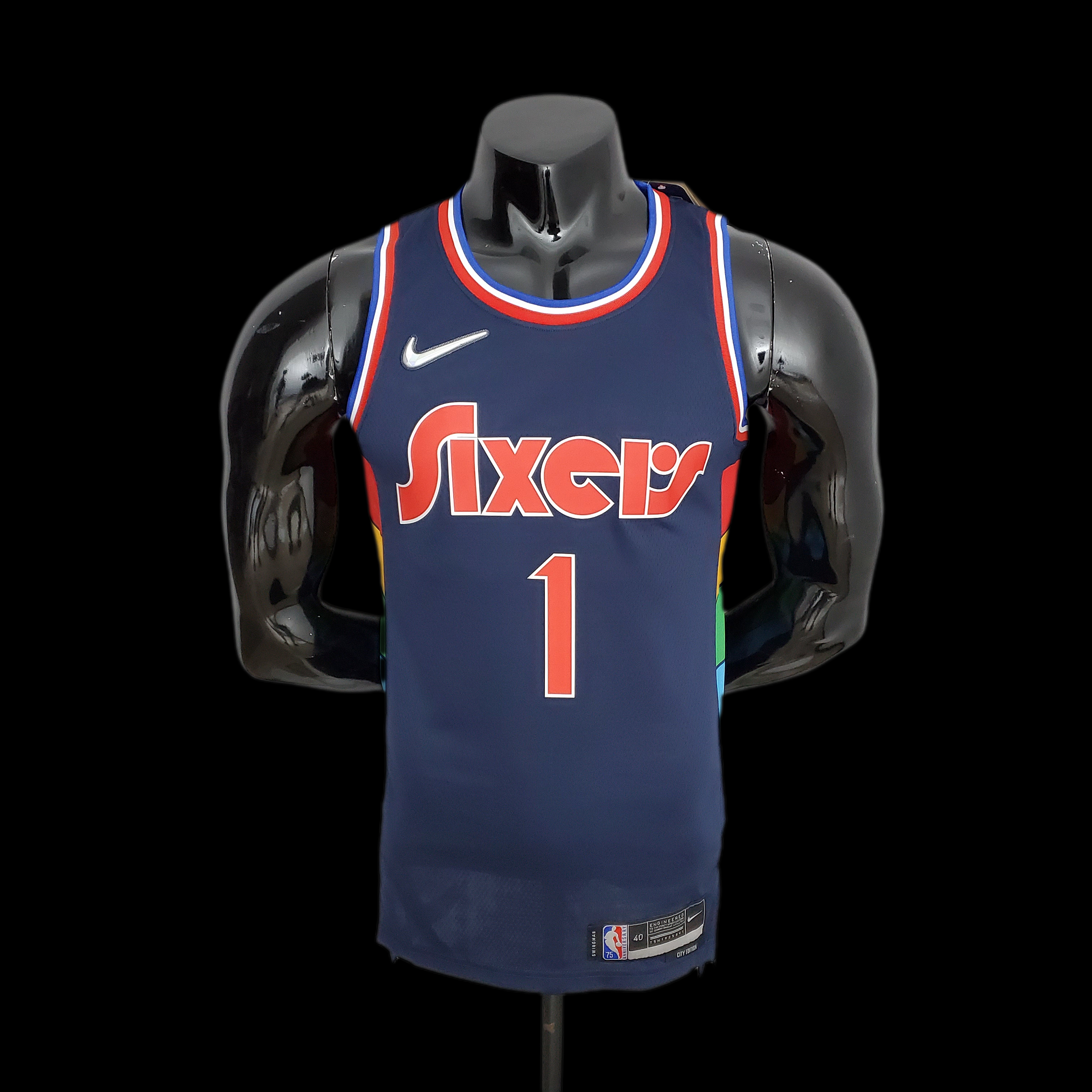 2022 76ers Harden #1 City Edition S-XXL
