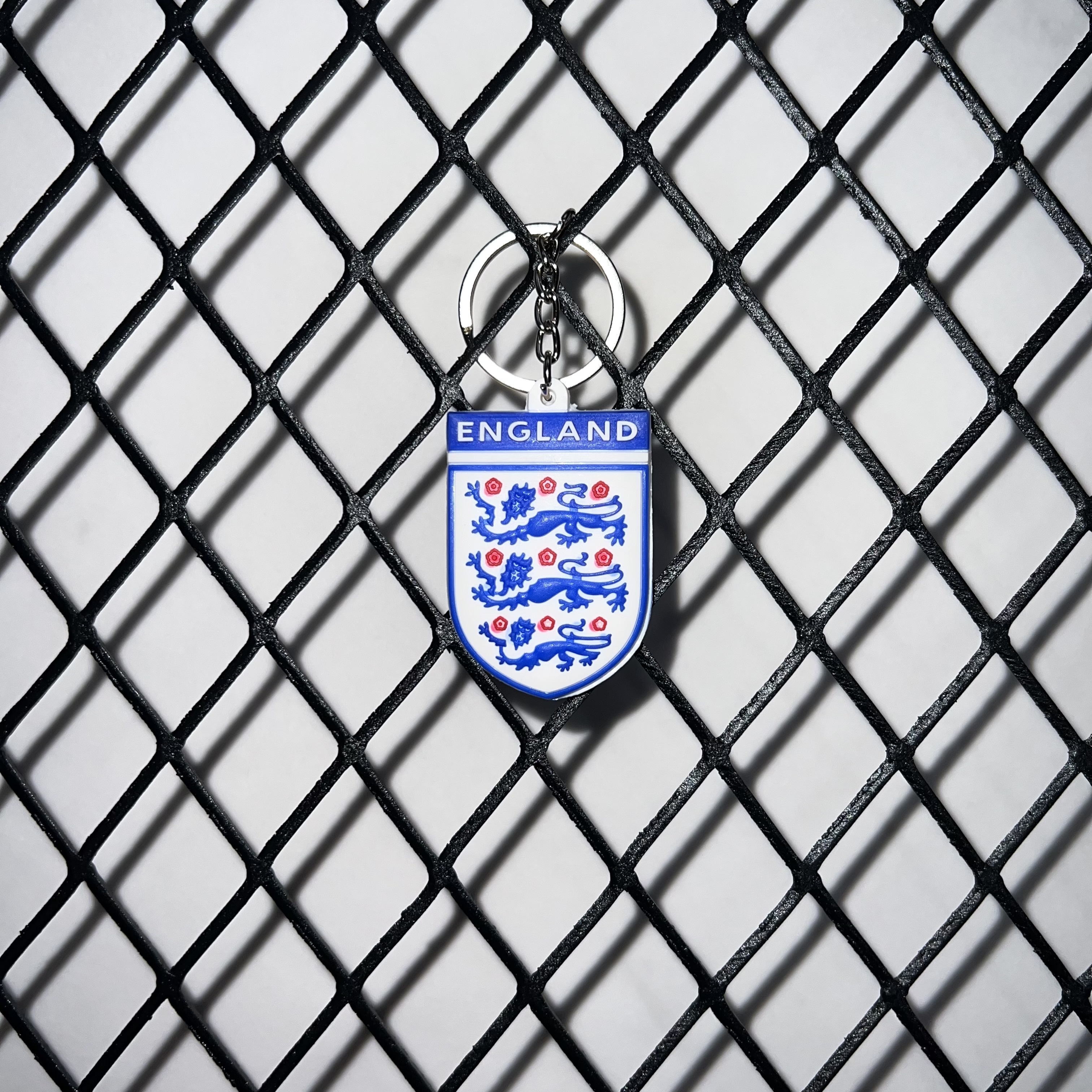 England Euro keychain