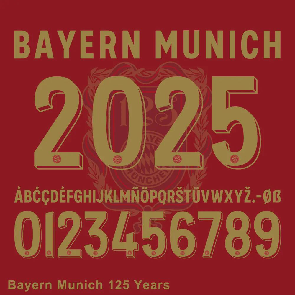 Bayern Munich 125 Years Anniversary Font 拷贝.jpg
