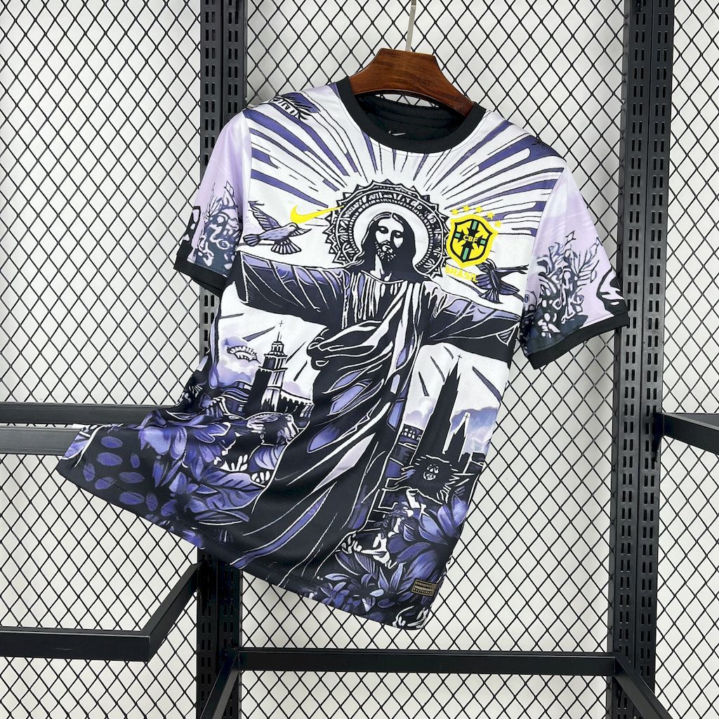 Brazil 2025/26 Dark Purple Jersey