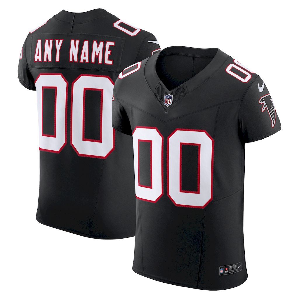 Mens Atlanta Falcons Nike Black  Vapor F.U.S.E. Elite Custom Jers.jpg