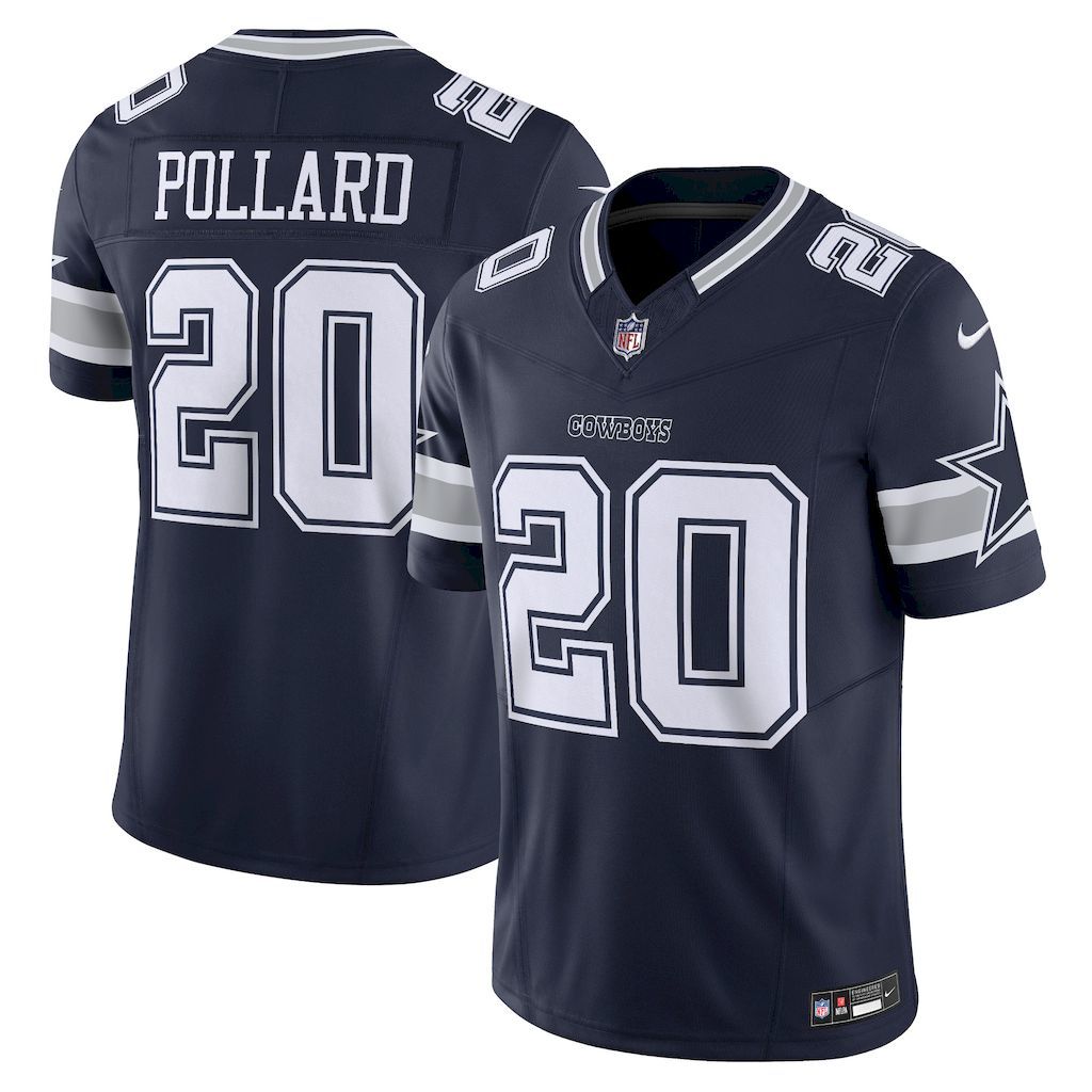Mens Dallas Cowboys Tony Pollard Nike Navy Vapor F.U.S.E. Limited.jpg