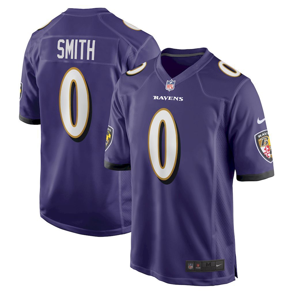 Mens Baltimore Ravens Roquan Smith Nike Purple Team Game Jersey.jpg