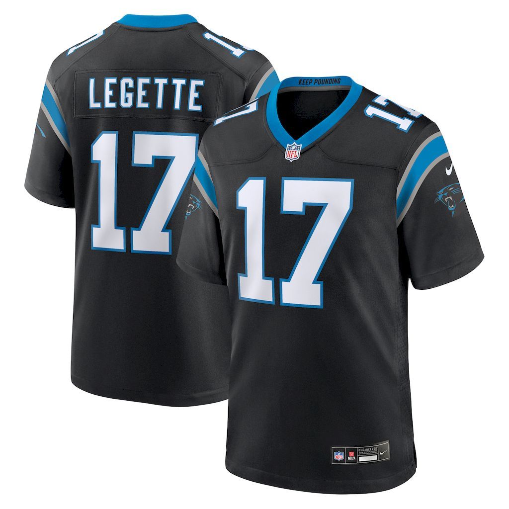 Mens Carolina Panthers Xavier Legette Nike Black 2024 NFL First R.jpg