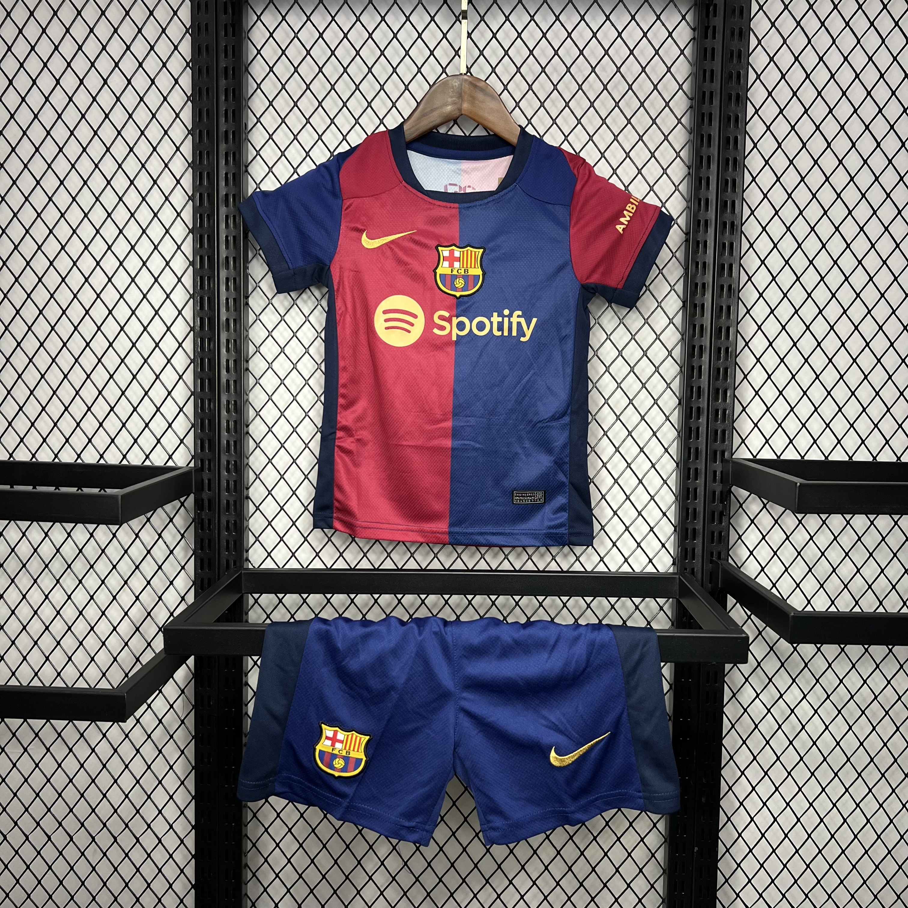 Barcelona 2024/25 Home Kids Kit