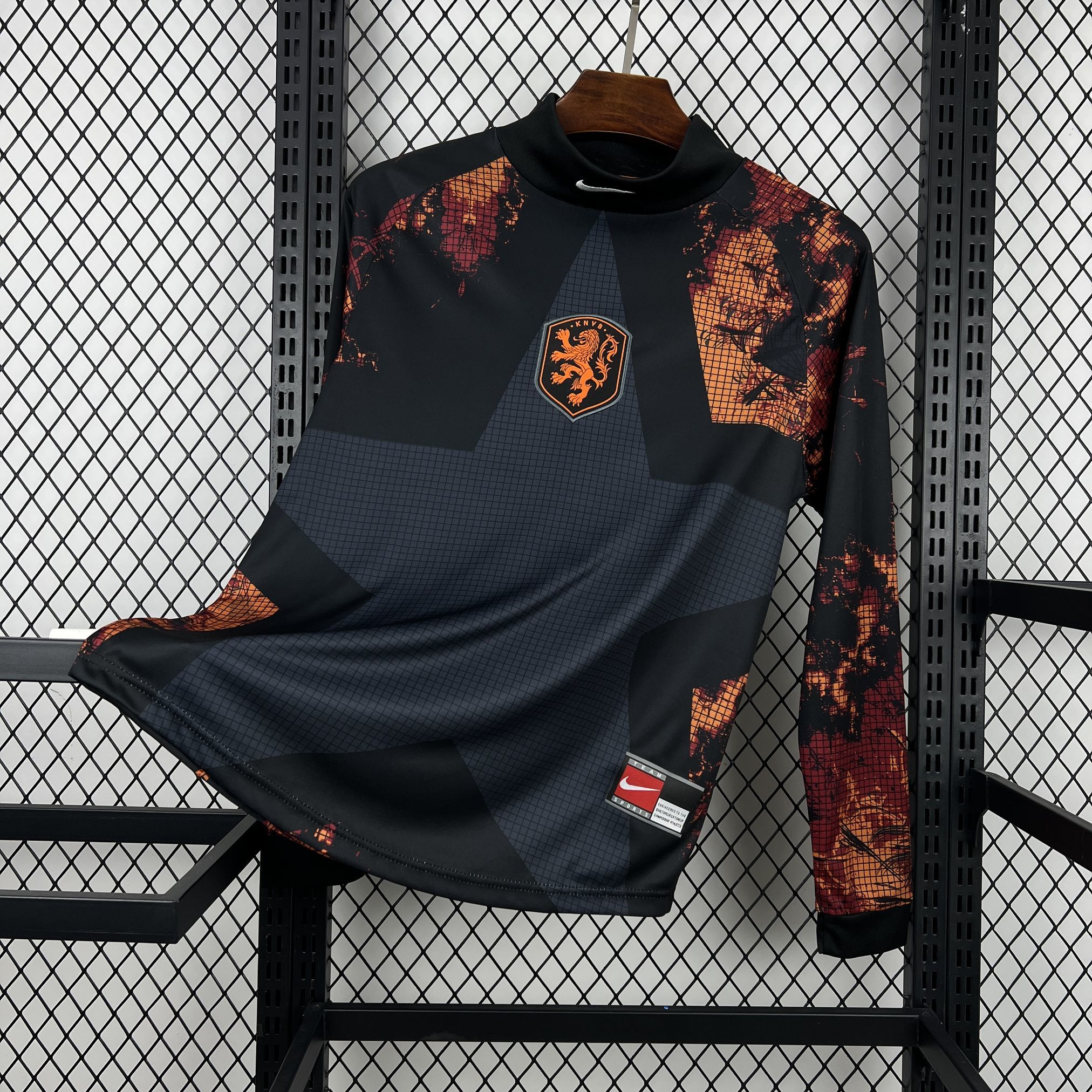 Mens Netherlands 2026 Hollywood Goalkeeper Long Sleeve Jersey
