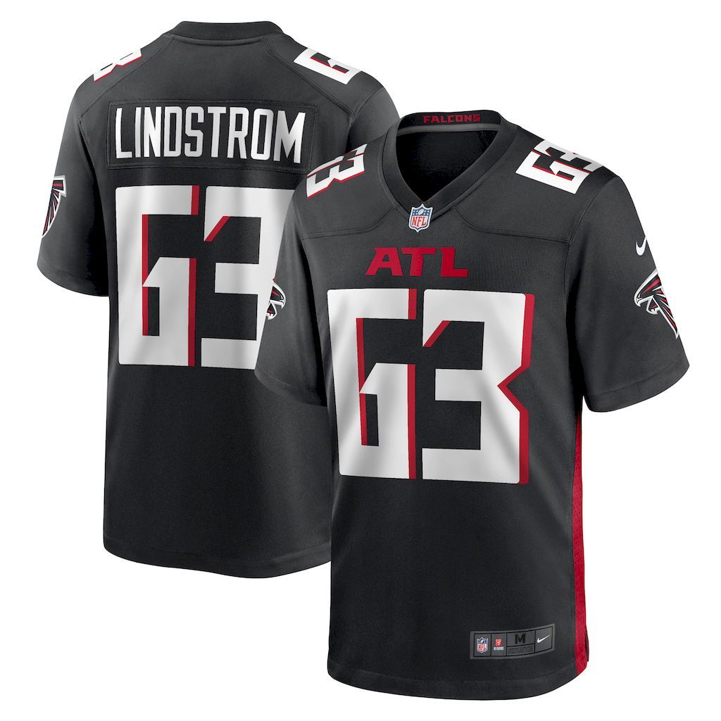 Mens Atlanta Falcons Chris Lindstrom Nike  Black Team Game Jersey.jpg