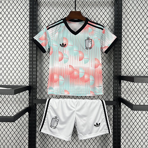 Kids Belgium 2026 World Cup Away Kit